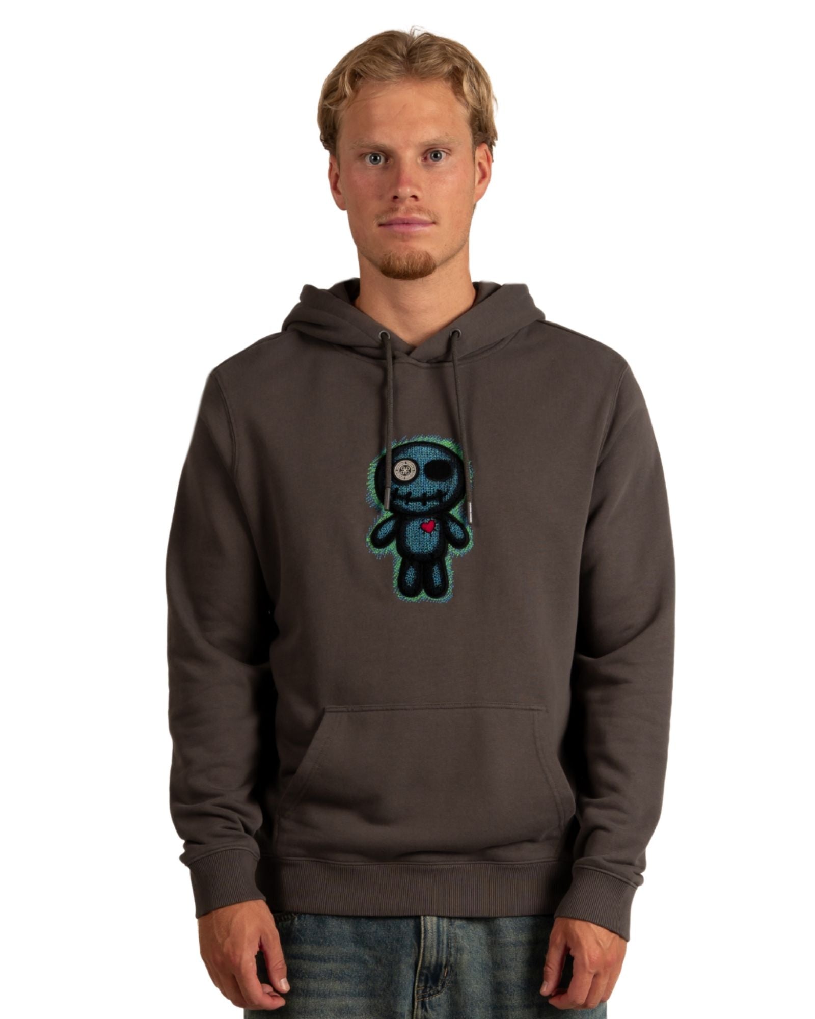 Williams Hoodie in Grey Kapuzenpullover Wrong Friends